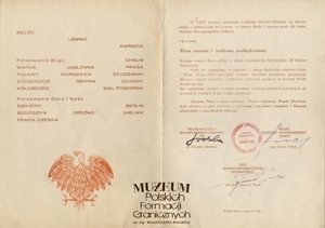 1. Tytuł: dyplom uznania 
2. Treść: dyplom dla Adama Filipowiak  z okazji 35 - lecia powstania Wojska Polskiego
3. Hasła przedmiotowe: Adam Filipowiak
4. Wytwórca: Zarząd Wojewódzki Związku Bojowników o Wolność i Demokrację
5. Czas powstania: październik 1978 r.
6. Miejsce sporządzenia: Polska, Bielsko - Biała
7. Materiał i technika wykonania: druk 
8. Wymiary: 20 x 31 cm
9. Stan zachowania: dobry
10. Miejsce przechowywania/właściciel: Władysław Filipowiak
